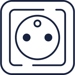 presa elettrica tipo e francese presa elettrica tipo e francese