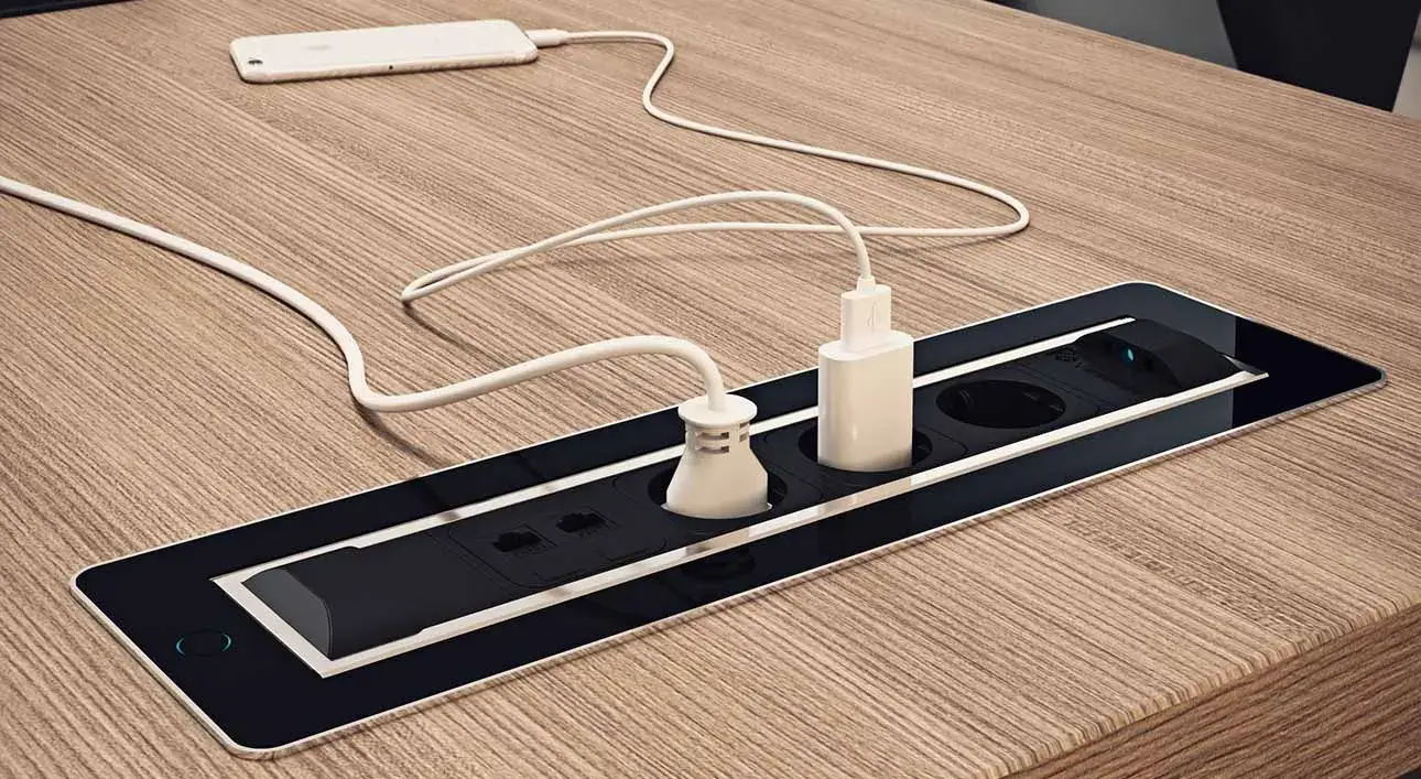 versaturn presa incasso per mobili di design