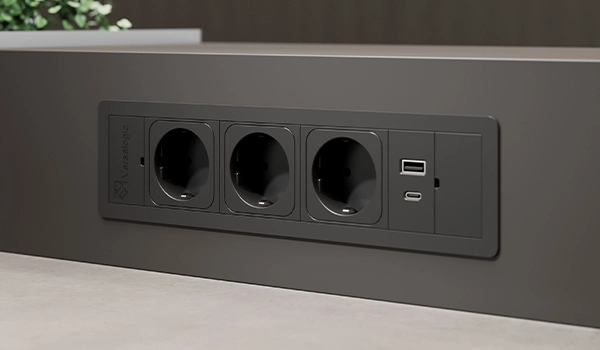 asa plastici versalid retractable recessed socket